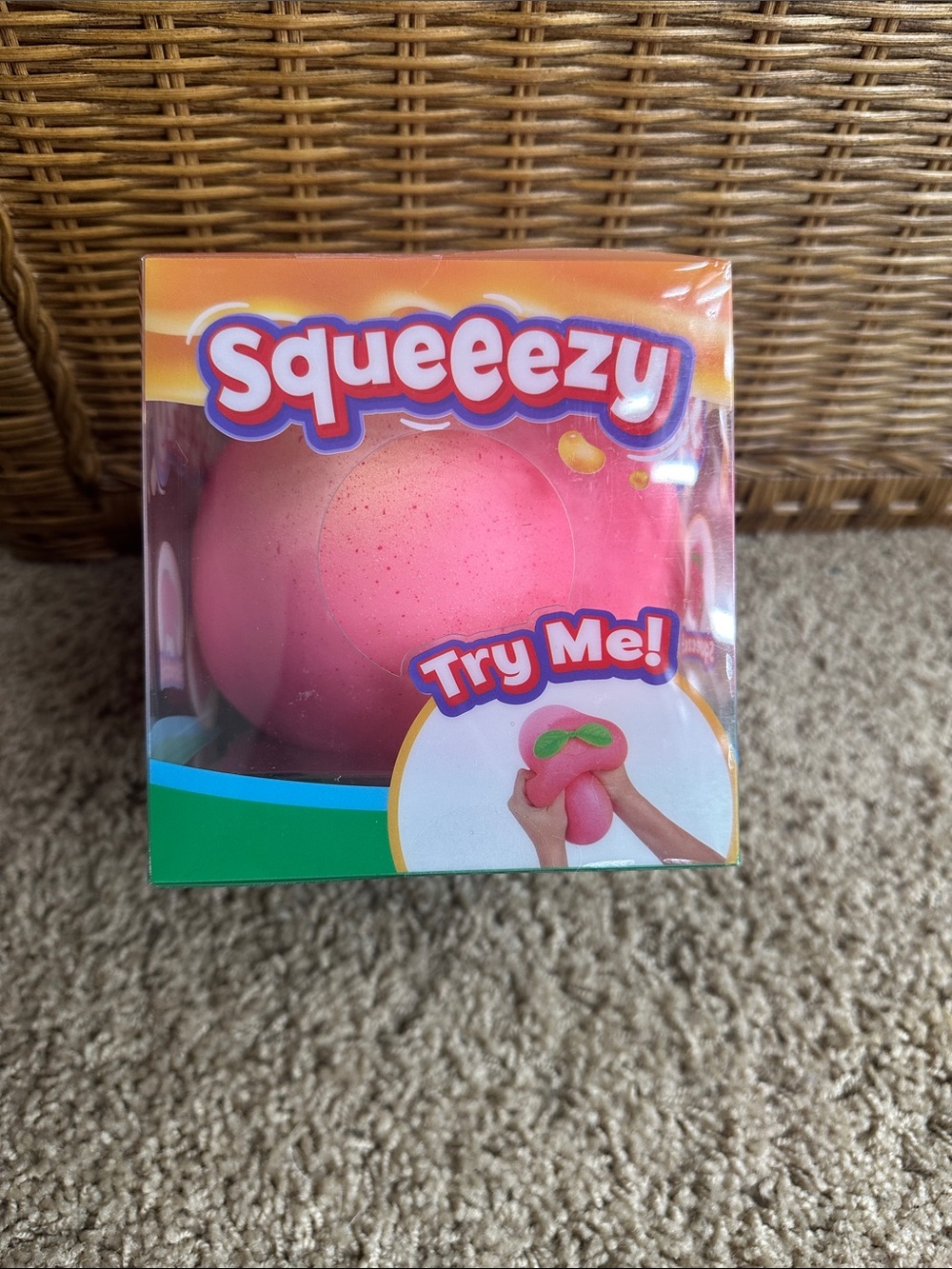 Pink Kids Sensory Stress Ball by